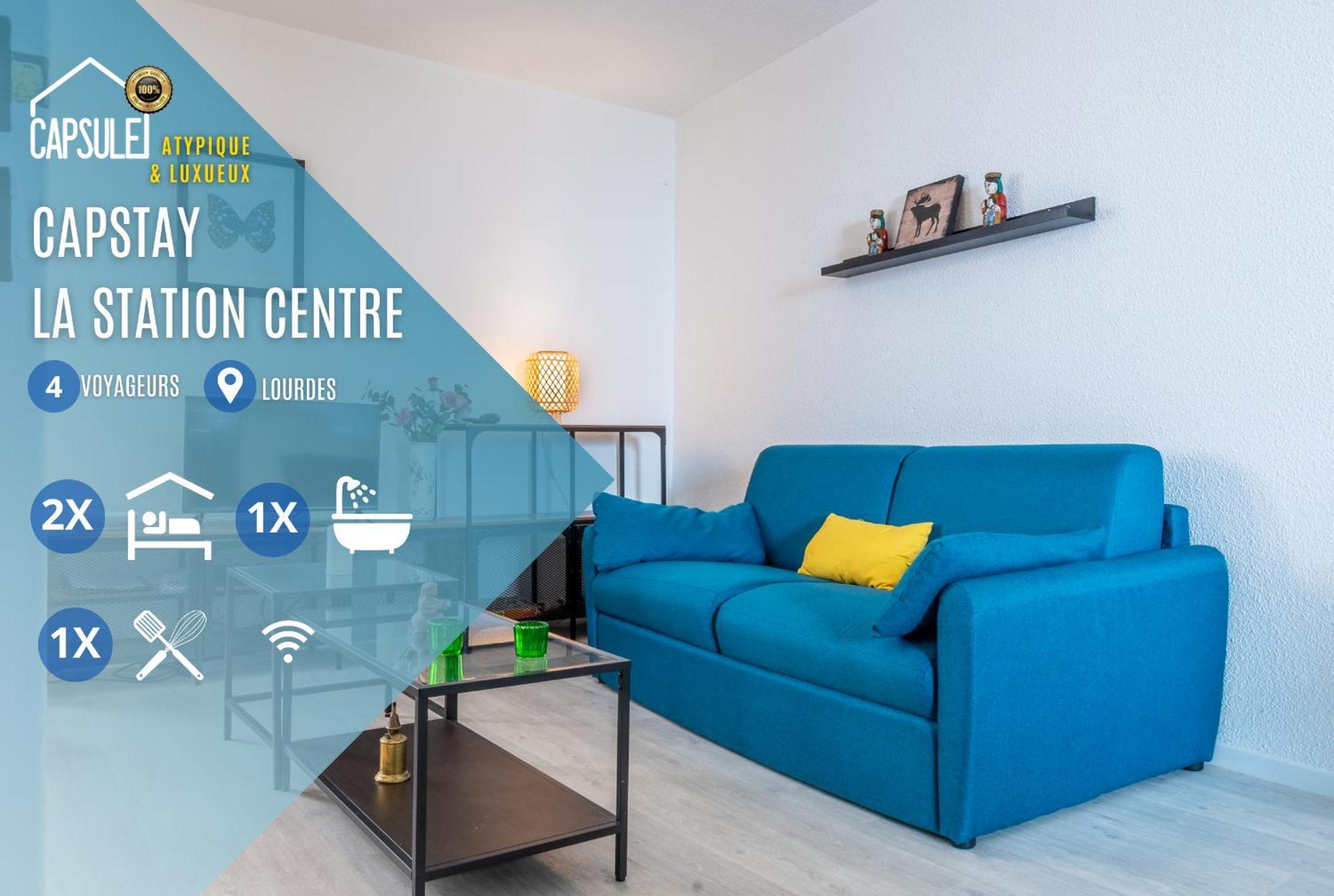 Capstay La Station - Lourdes - Centre - Residence Serenity 외부 사진